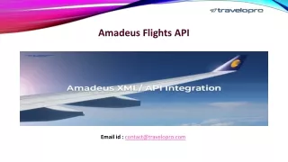 amadeus flights api