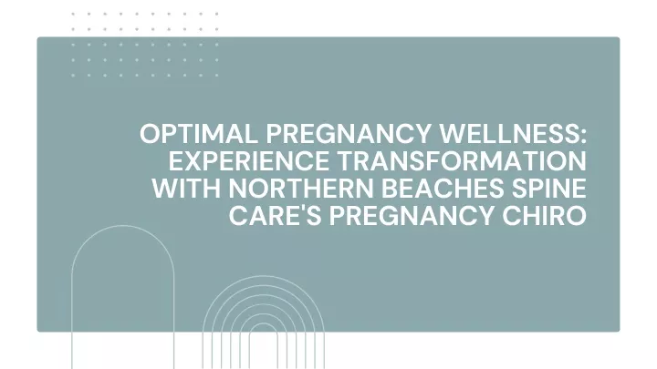 optimal pregnancy wellness experience