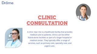 Clinic Consultation