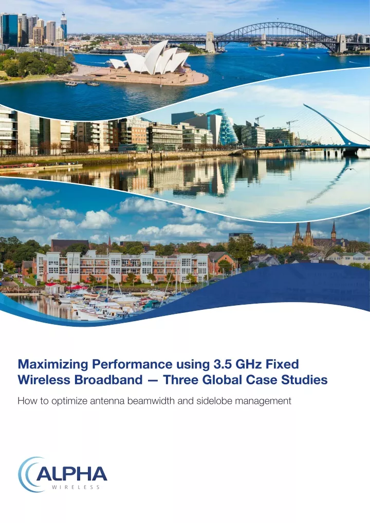maximizing performance using 3 5 ghz fixed
