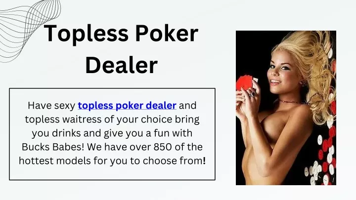 topless poker dealer