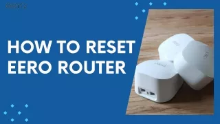 How To Reset Eero Router |  1-877-930-1260 | Eero Support