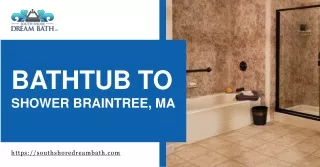 Revamp Your Bathroom with Conversion of Bathtub to Shower in Braintree, MA with South Shore Dream Bath