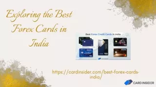 Empowering Your Finances Abroad: Best Forex Cards from India