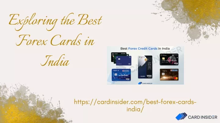 exploring the best forex cards in india