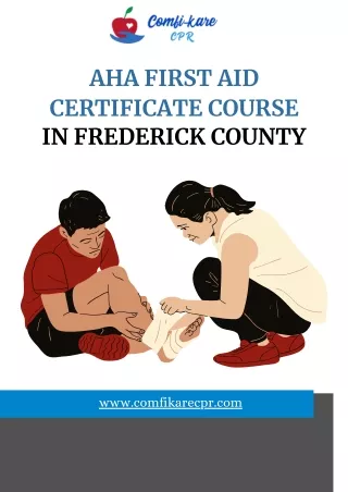 Heartsaver First Aid Cpr Aed in Frederick County