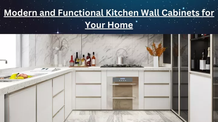 modern and functional kitchen wall cabinets