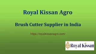 Brush Cutter Supplier in India
