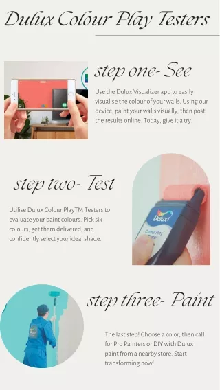 dulux colour play testers