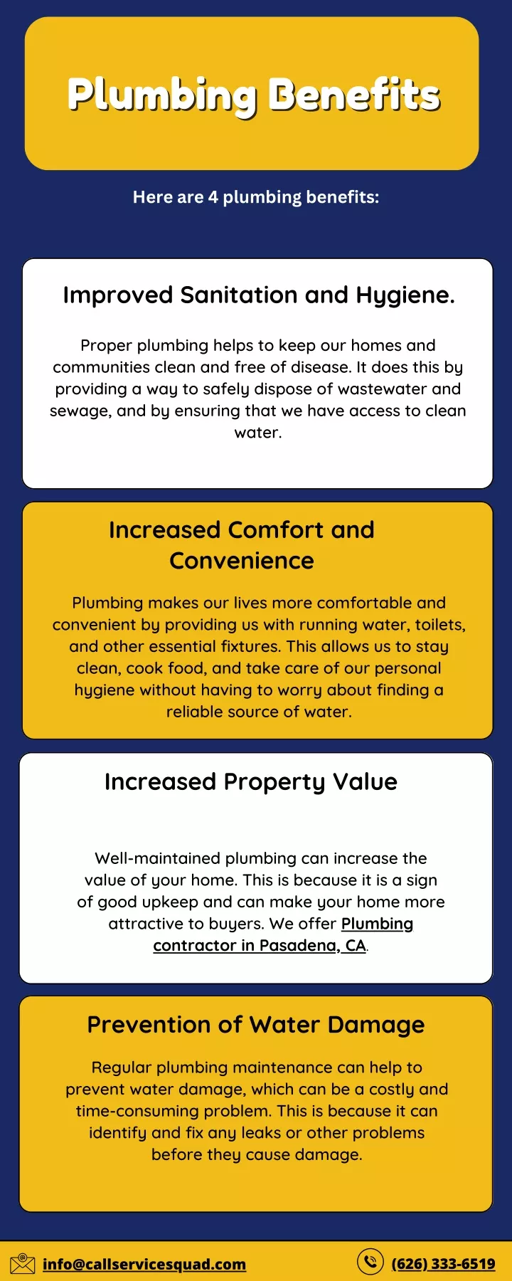 plumbing benefits plumbing benefits