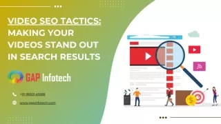 Video SEO Tactics Making Your Videos Stand Out in Search Results