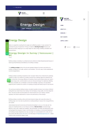 Energy System Design in Surrey