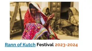 2023-24 Official Kutch Rann Utsav