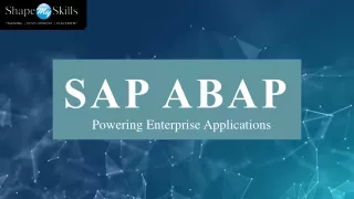 Best SAP ABAP Training Institute in Noida