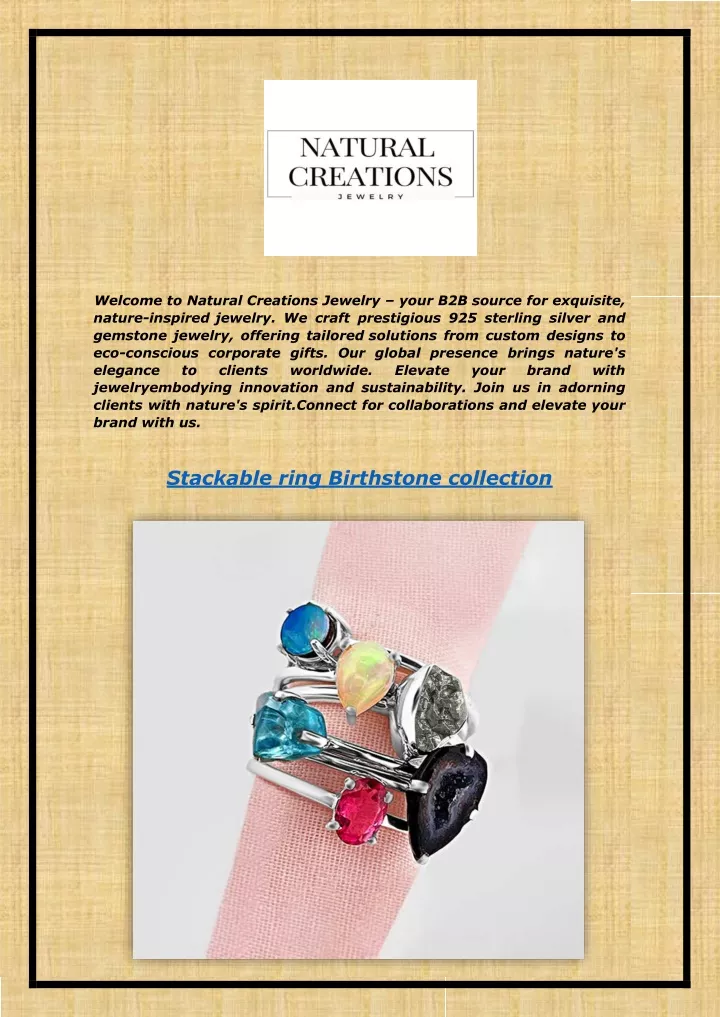 welcome to natural creations jewelry your