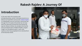 Rakesh Rajdev A Journey Of Success
