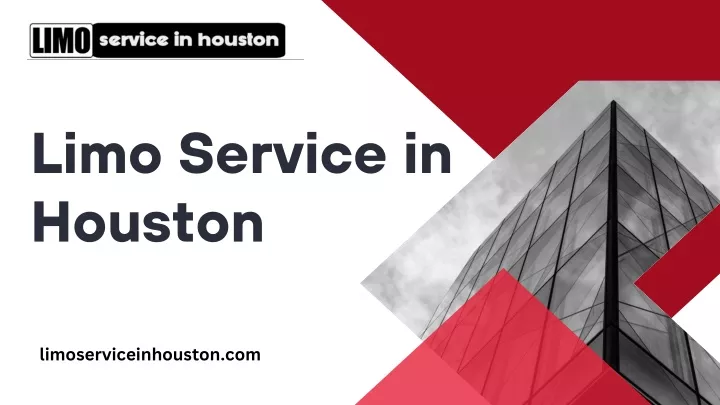 limo service in houston