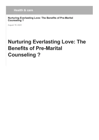 nurturing-everlasting-love-benefits-of