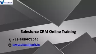 salesforce crm online training