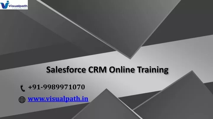 salesforce crm online training