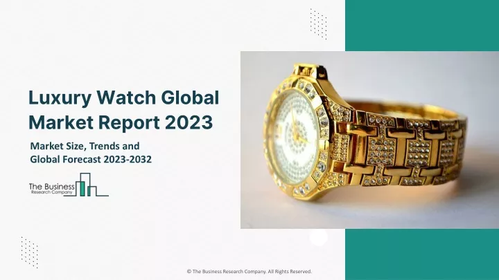 luxury watch global market report 2023