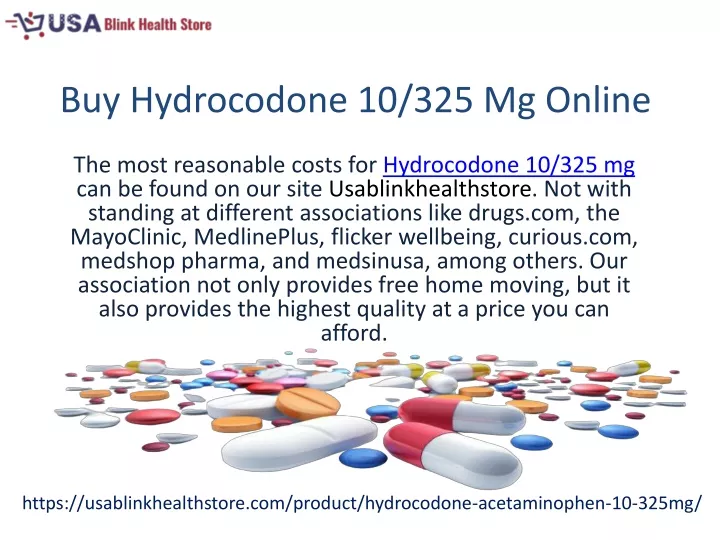 buy hydrocodone 10 325 mg online
