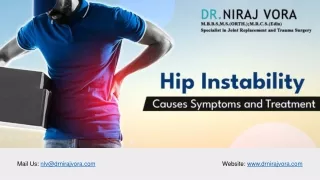 Hip Instability Causes Symptoms and Treatment | Dr Niraj Vora