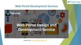 web portal development services