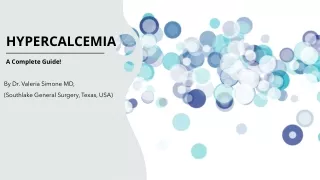 hypercalcemia