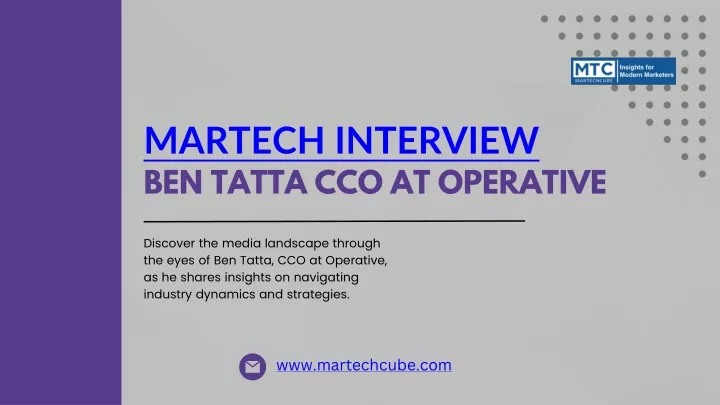 martech interview