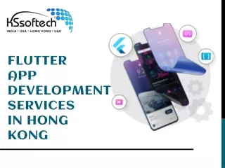 Flutter App Development Services in Hong Kong