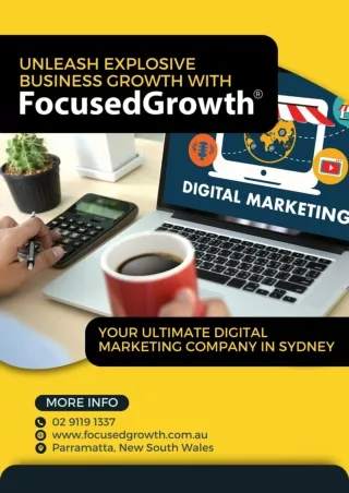 Unleash Explosive Business Growth with FocusedGrowth® Your Ultimate Digital Marketing Company in Sydney