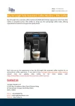 De'Longhi Fully Automatic Coffee Machine - slide 1