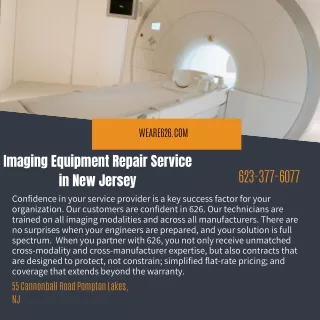 Imaging Equipment Repair Service in New Jersey