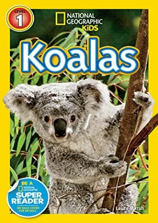 PDF/READ National Geographic Readers: Koalas
