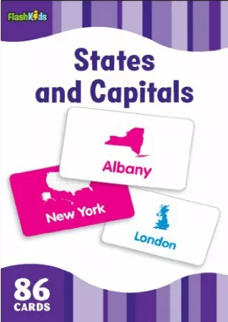 READ [PDF] States and Capitals (Flash Kids Flash Cards)