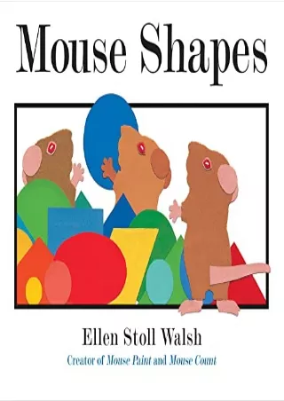 Read ebook [PDF] Mouse Shapes