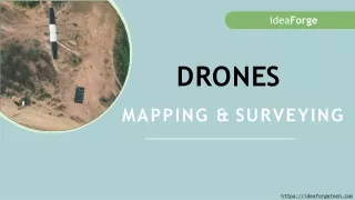 Drones for Mapping & Surveying