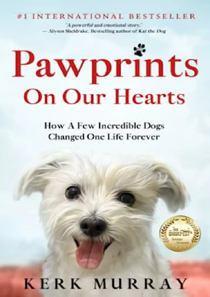 pawprints on our hearts how a few incredible dogs