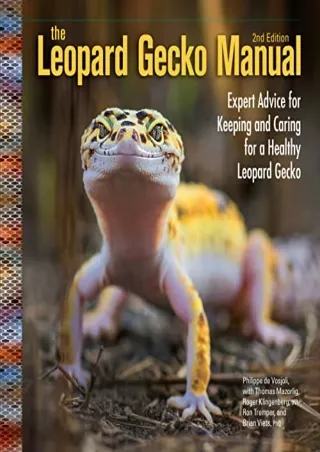 PDF BOOK DOWNLOAD The Leopard Gecko Manual, 2nd Edition (CompanionHouse Books) I