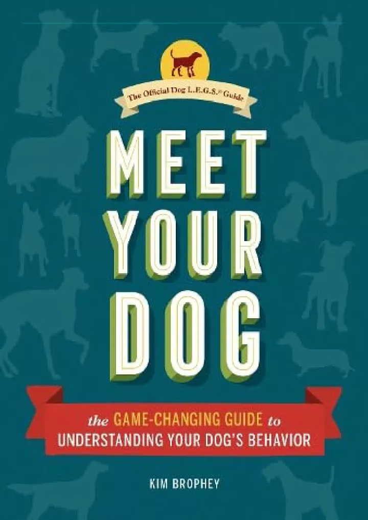 meet your dog the game changing guide