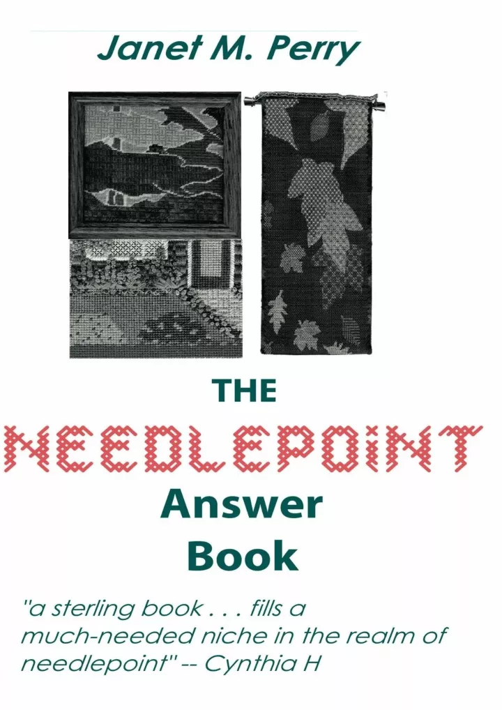 the needlepoint answer book download pdf read