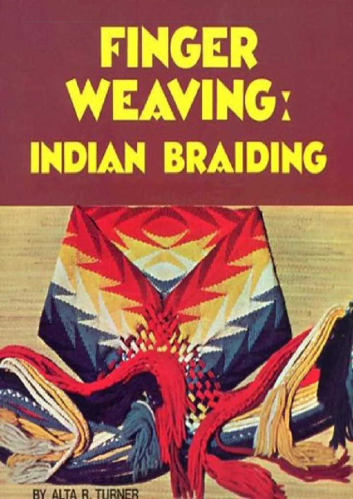 finger weaving indian braiding download pdf read