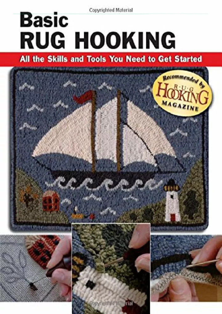 basic rug hooking all the skills and tools