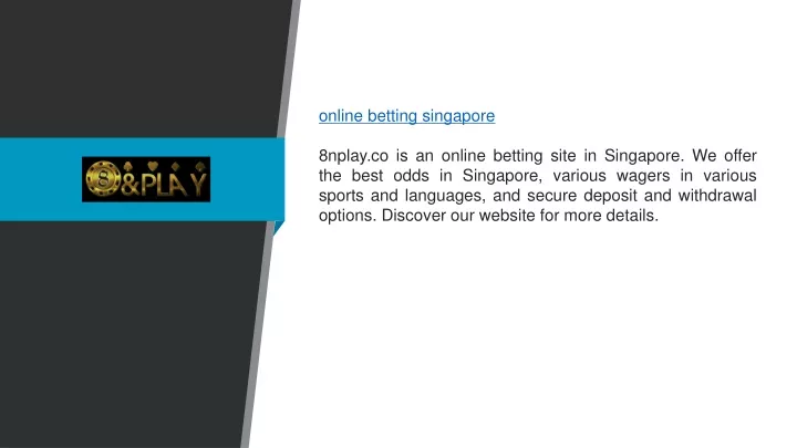 online betting singapore 8nplay co is an online