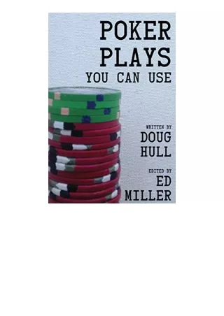 Download PDF Poker Plays You Can Use free acces