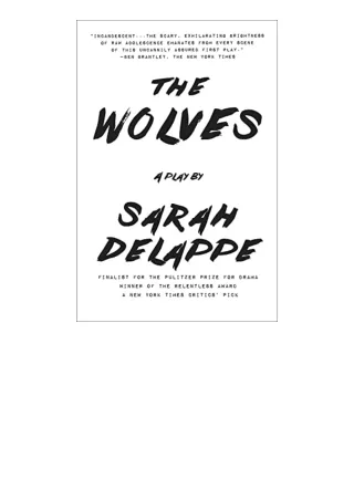 Kindle online PDF The Wolves A Play OffBroadway Edition for android