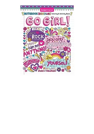 Download Notebook Doodles Go Girl Coloring and Activity Book Design Originals 30 Inspiring DesignsBeginnerFriendly Empow