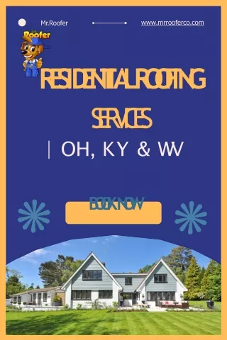 Residential Roofing Services  OH, KY & WV