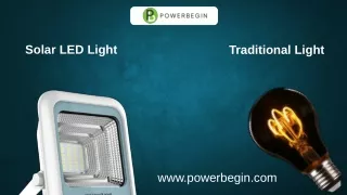 Solar LED Light vs Traditional Light